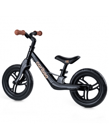 Rowerek biegowy Cariboo Magnesium Pro Black/Brown