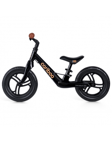 Rowerek biegowy Cariboo Magnesium Pro Black/Brown