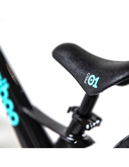 Rowerek biegowy Cariboo Magnesium Pro Black/Turquoise