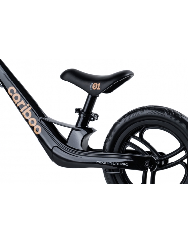 Rowerek biegowy Cariboo Magnesium Pro Black/Brown