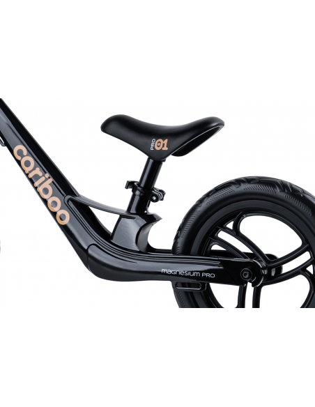Rowerek biegowy Cariboo Magnesium Pro Black/Brown