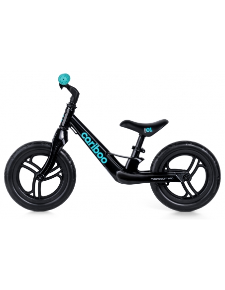 Rowerek biegowy Cariboo Magnesium Pro Black/Turquoise