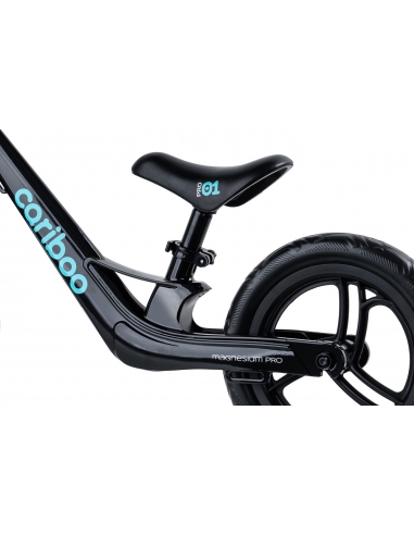 Rowerek biegowy Cariboo Magnesium Pro Black/Turquoise