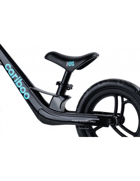 Rowerek biegowy Cariboo Magnesium Pro Black/Turquoise