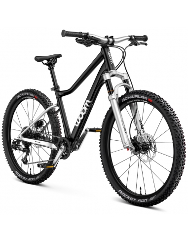 Rower dziecięcy MTB woom 5 OFF AIR z amortyzacją (24") Black