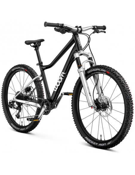 Rower dziecięcy MTB woom 5 OFF AIR z amortyzacją (24") Black