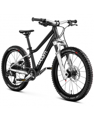 Rower dziecięcy MTB woom 4 OFF AIR z amortyzacją (20") Black