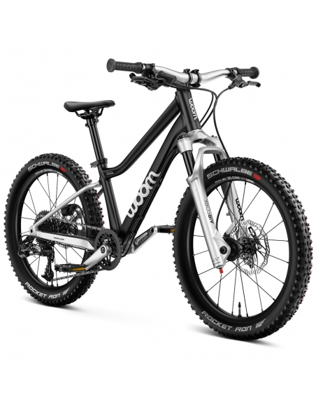 Rower dziecięcy MTB woom 4 OFF AIR z amortyzacją (20") Black