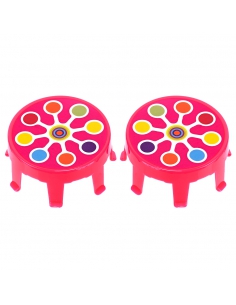 Nakładki na koła hulajnogi Micro neon dots