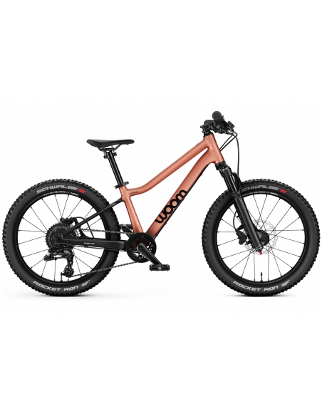 Rower dziecięcy MTB woom 4 OFF AIR z amortyzacją (20") Terra Coppa + nóżka GRATIS