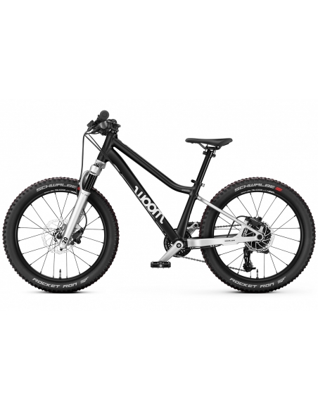 Rower dziecięcy MTB woom 4 OFF AIR z amortyzacją (20") Black