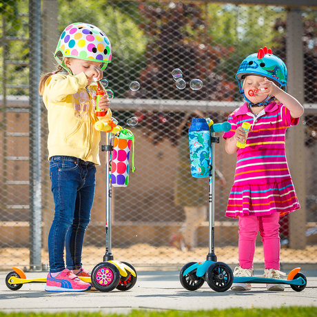 Nakładki na koła hulajnogi Micro neon dots