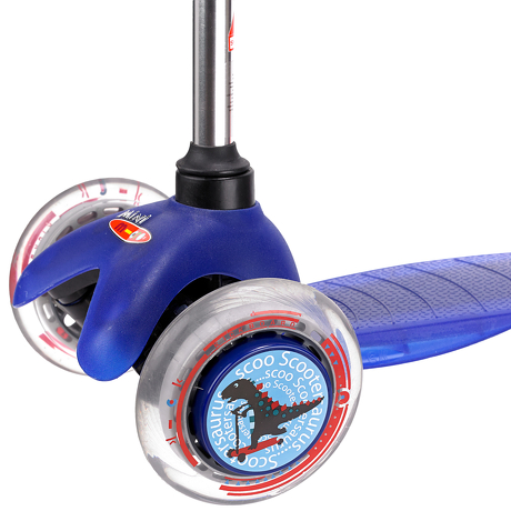 Nakładki na koła hulajnogi Micro scootersaurus dinozaury