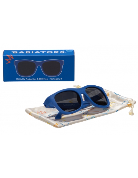Okulary przeciwsłoneczne dla dzieci Babiators Navigator Good As Blue (Smoke Lens)