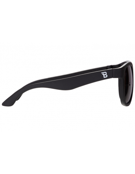 Okulary przeciwsłoneczne dla dzieci Babiators Navigator Jet Black (Smoke Lens)