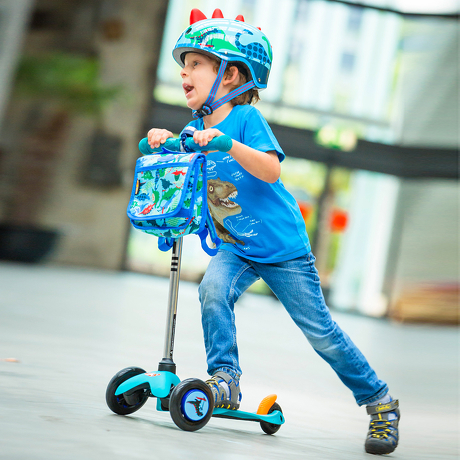 Nakładki na koła hulajnogi Micro scootersaurus dinozaury