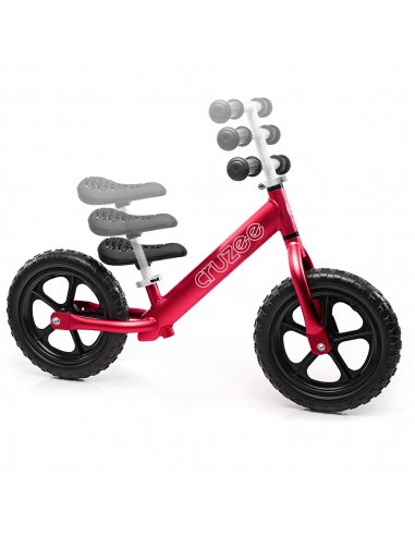 Rowerek biegowy Cruzee 12 czerwony + pasek do...