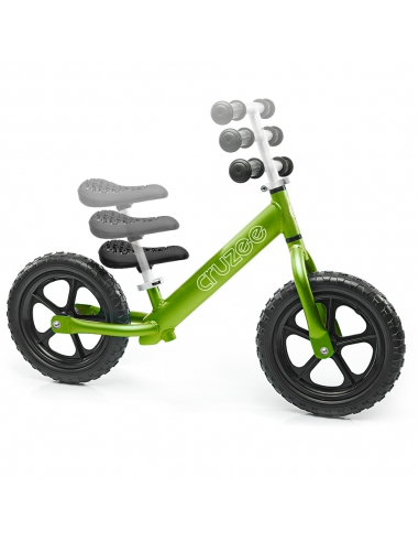 Rowerek biegowy Cruzee 12 zielony + pasek do...