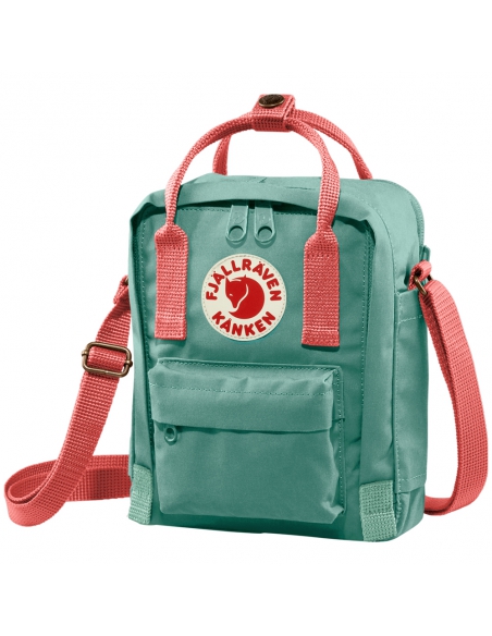 Torebka na ramię Fjallraven Kanken Sling Frost Green-Peach Pink