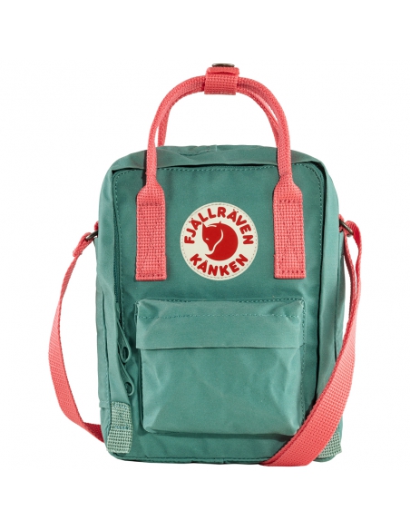Torebka na ramię Fjallraven Kanken Sling Frost Green-Peach Pink