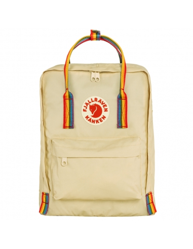 Plecak Fjallraven Kanken Rainbow Light Oak - Rainbow Pattern