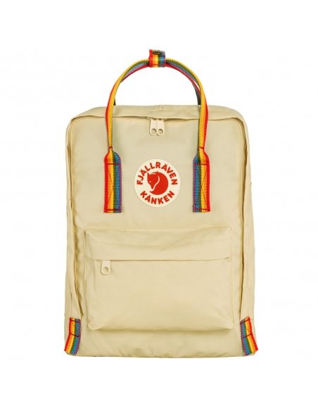Plecak Fjallraven Kanken Rainbow Light Oak - Rainbow Pattern