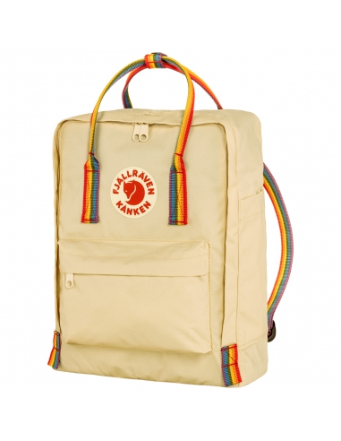 Plecak Fjallraven Kanken Rainbow Light Oak - Rainbow Pattern