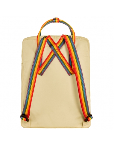 Plecak Fjallraven Kanken Rainbow Light Oak - Rainbow Pattern