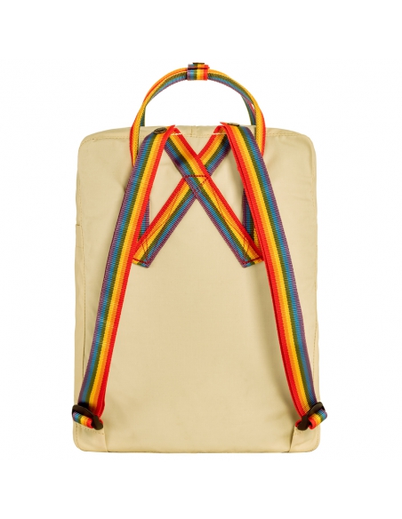 Plecak Fjallraven Kanken Rainbow Light Oak - Rainbow Pattern