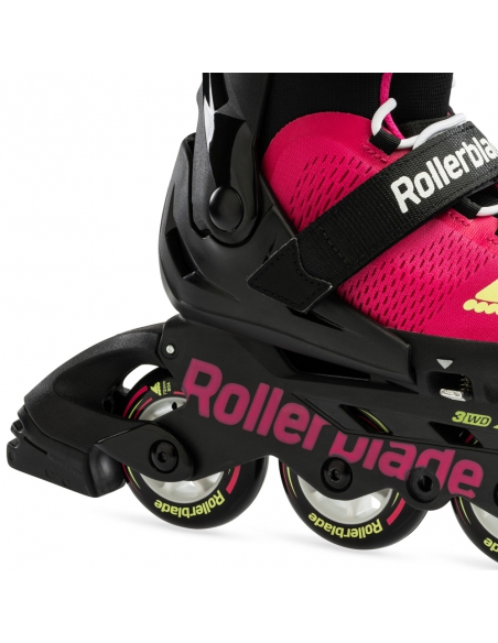 Rolki dziecięce Rollerblade MICROBLADE Pink/Light Green