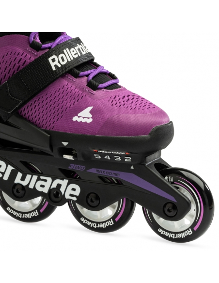 Rolki dziecięce Rollerblade MICROBLADE Purple/Black