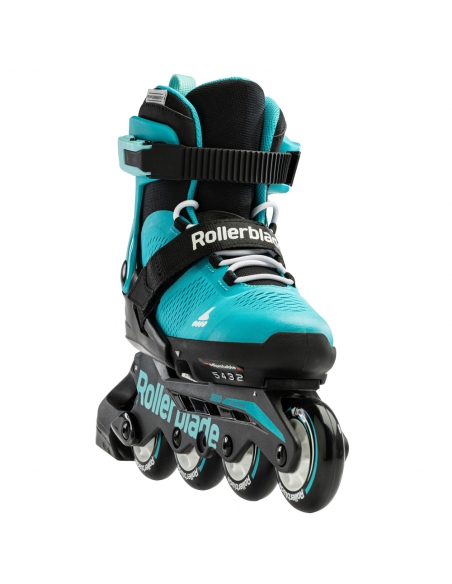 Rolki dziecięce Rollerblade MICROBLADE Aqua/Black