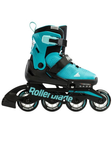Rolki dziecięce Rollerblade MICROBLADE Aqua/Black