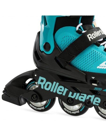 Rolki dziecięce Rollerblade MICROBLADE Aqua/Black
