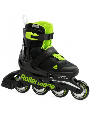 Rolki dziecięce Rollerblade MICROBLADE Black/Green