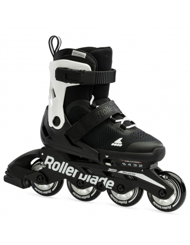 Rolki dziecięce Rollerblade MICROBLADE Black/White