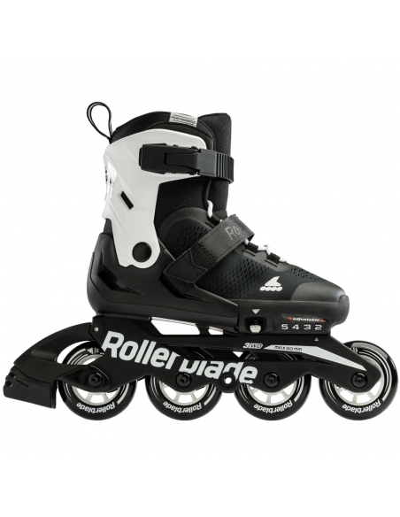 Rolki dziecięce Rollerblade MICROBLADE Black/White