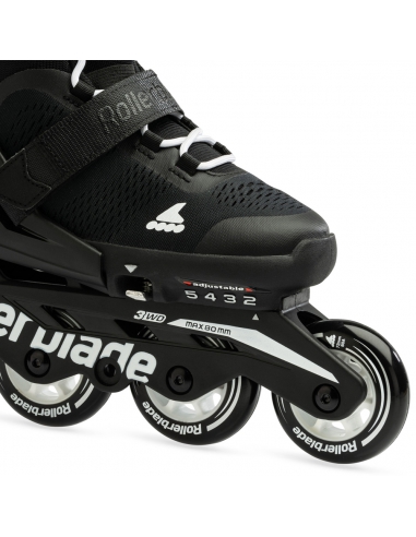 Rolki dziecięce Rollerblade MICROBLADE Black/White