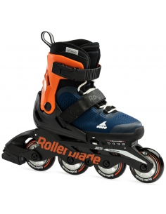Rolki dziecięce Rollerblade MICROBLADE Midnight Blue/Warm Orange