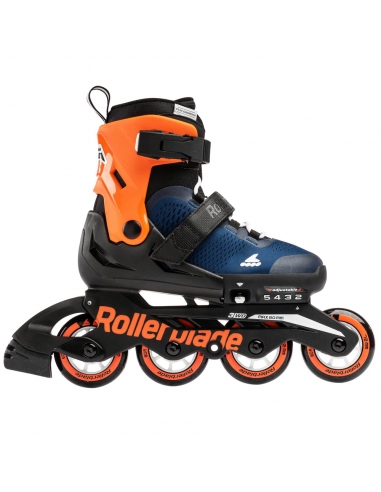 Rolki dziecięce Rollerblade MICROBLADE Midnight Blue/Warm Orange