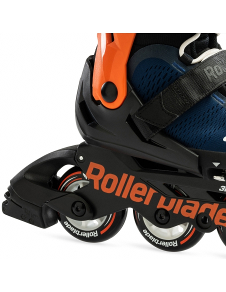 Rolki dziecięce Rollerblade MICROBLADE Midnight Blue/Warm Orange