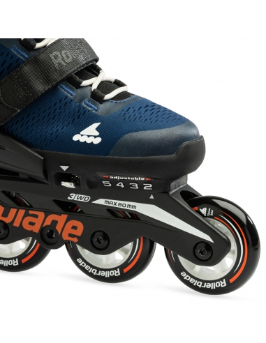 Rolki dziecięce Rollerblade MICROBLADE Midnight Blue/Warm Orange