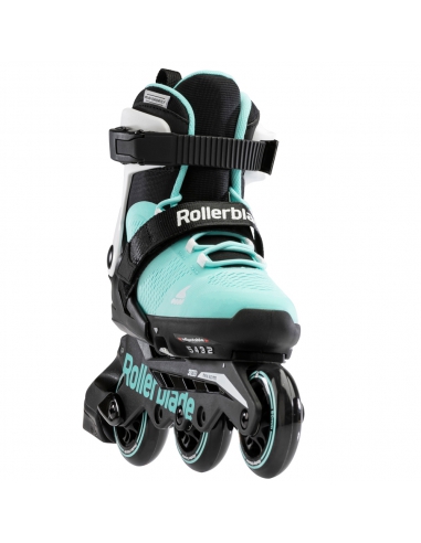 Rolki dziecięce Rollerblade MICROBLADE 3WD Aqua/White