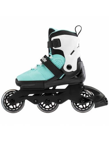Rolki dziecięce Rollerblade MICROBLADE 3WD Aqua/White