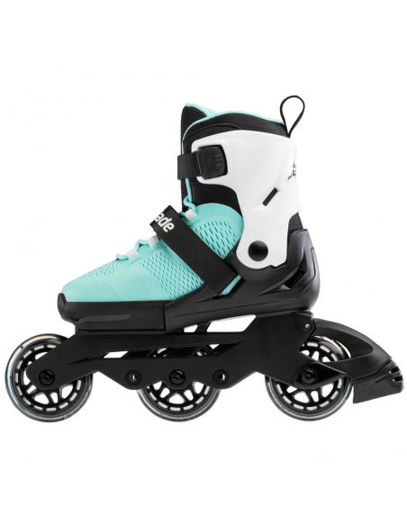 Rolki dziecięce Rollerblade MICROBLADE 3WD Aqua/White