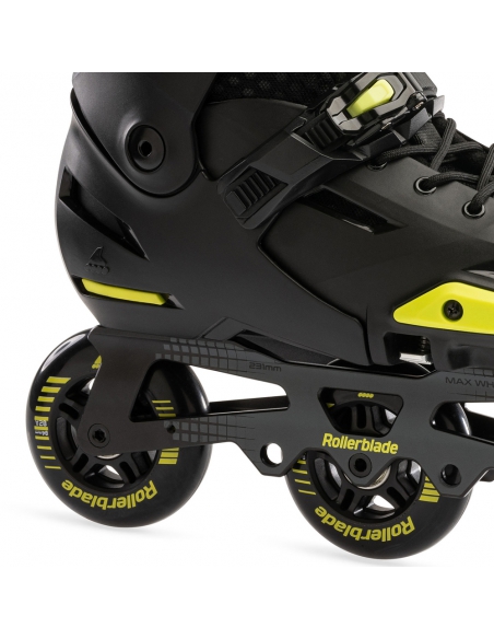 Rolki dziecięce Rollerblade APEX 3WD Black/Lime