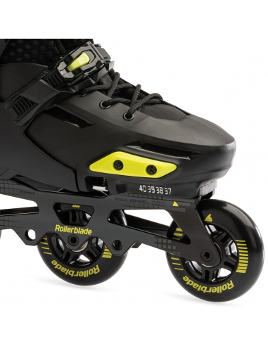 Rolki dziecięce Rollerblade APEX 3WD Black/Lime