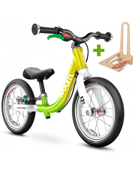 Rowerek biegowy Woom 1 (12") Atomic Neon + stojak woom Dock GRATIS