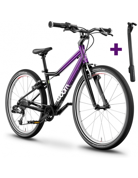 Rower dziecięcy Woom 5 (24") Purple Twilight + nóżka woom Leggie M GRATIS