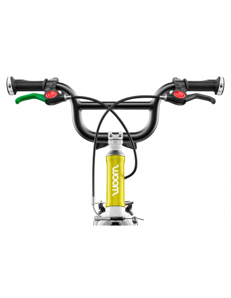 Rower dziecięcy woom 2 (14") Atomic Neon + nóżka woom Leggie S GRATIS